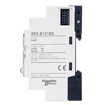 Schneider SR3B101BD – Kompaktes Intelligentes Relais, 10 I/O, 24 VDC, Mit Echtzeituhr – Smarte Steuerung